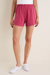 Red Pique Wyatt Shorts