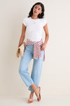 By Your Side 501 '90s Ankle Jean
