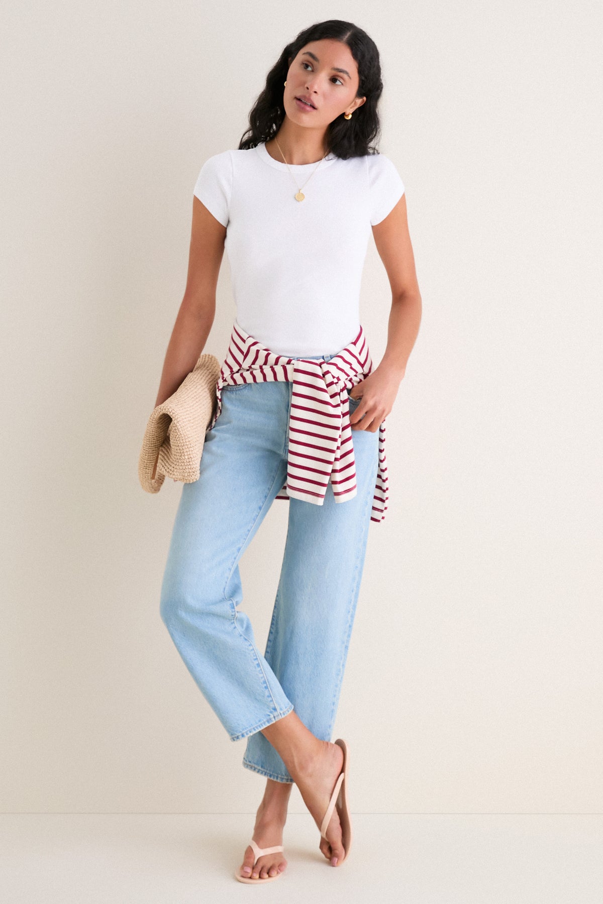 By Your Side 501 '90s Ankle Jean