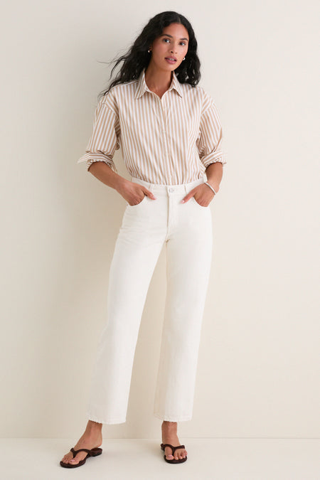 Ecru Booper No Damage 501 '90s Jean