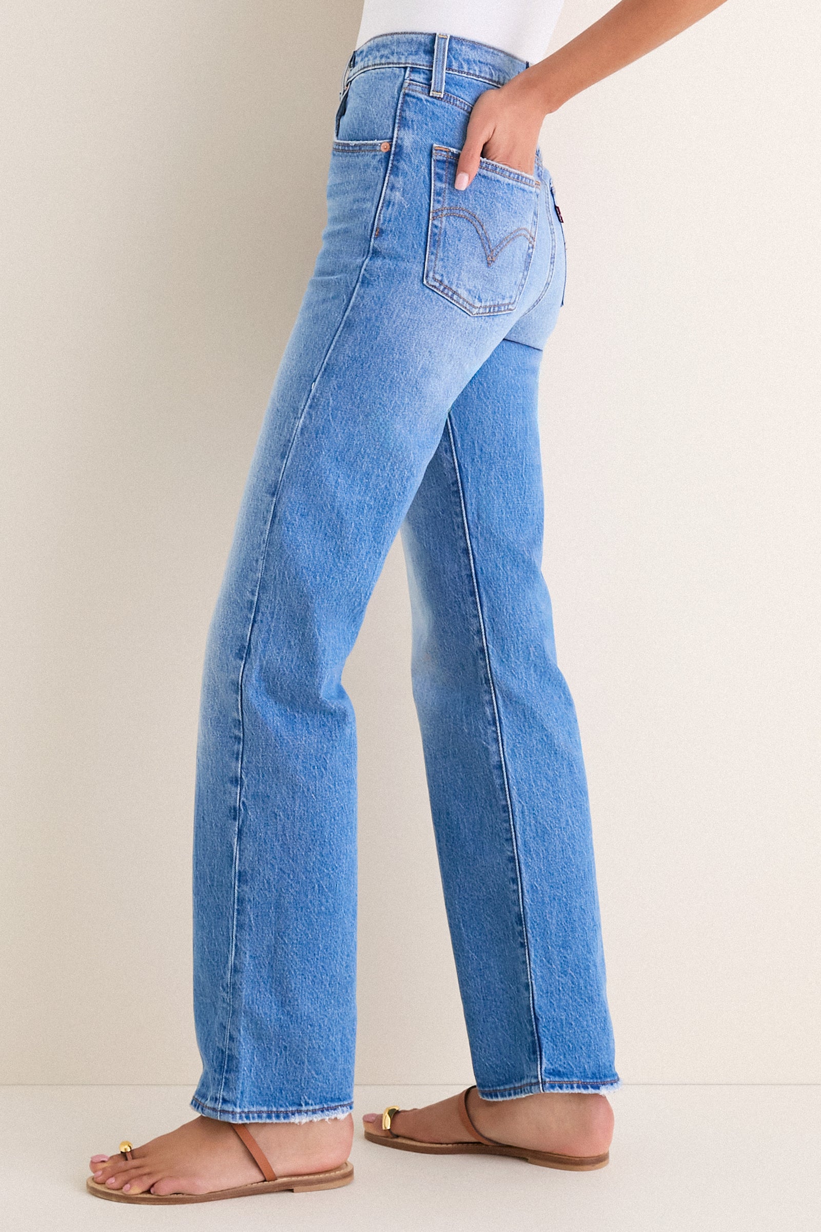 Dance Around Ribcage Full Length Jean
