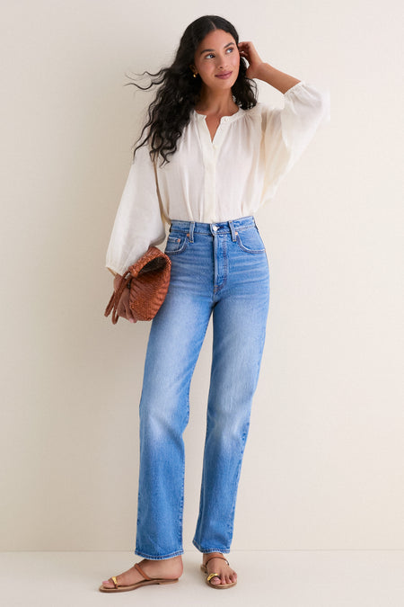 Dance Around Ribcage Full Length Jean