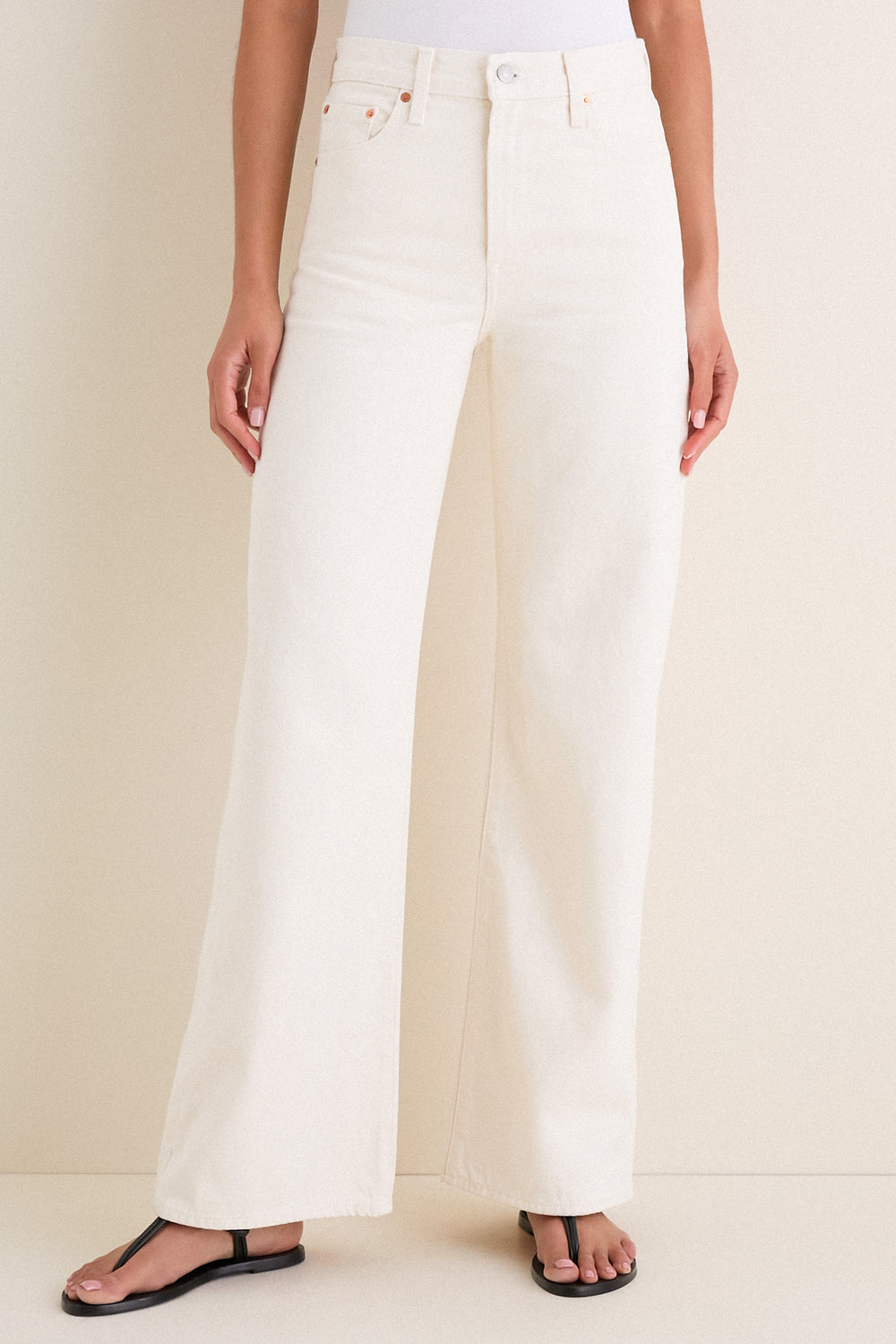 Barely Freezing Ribcage Wide Leg H223 Jean