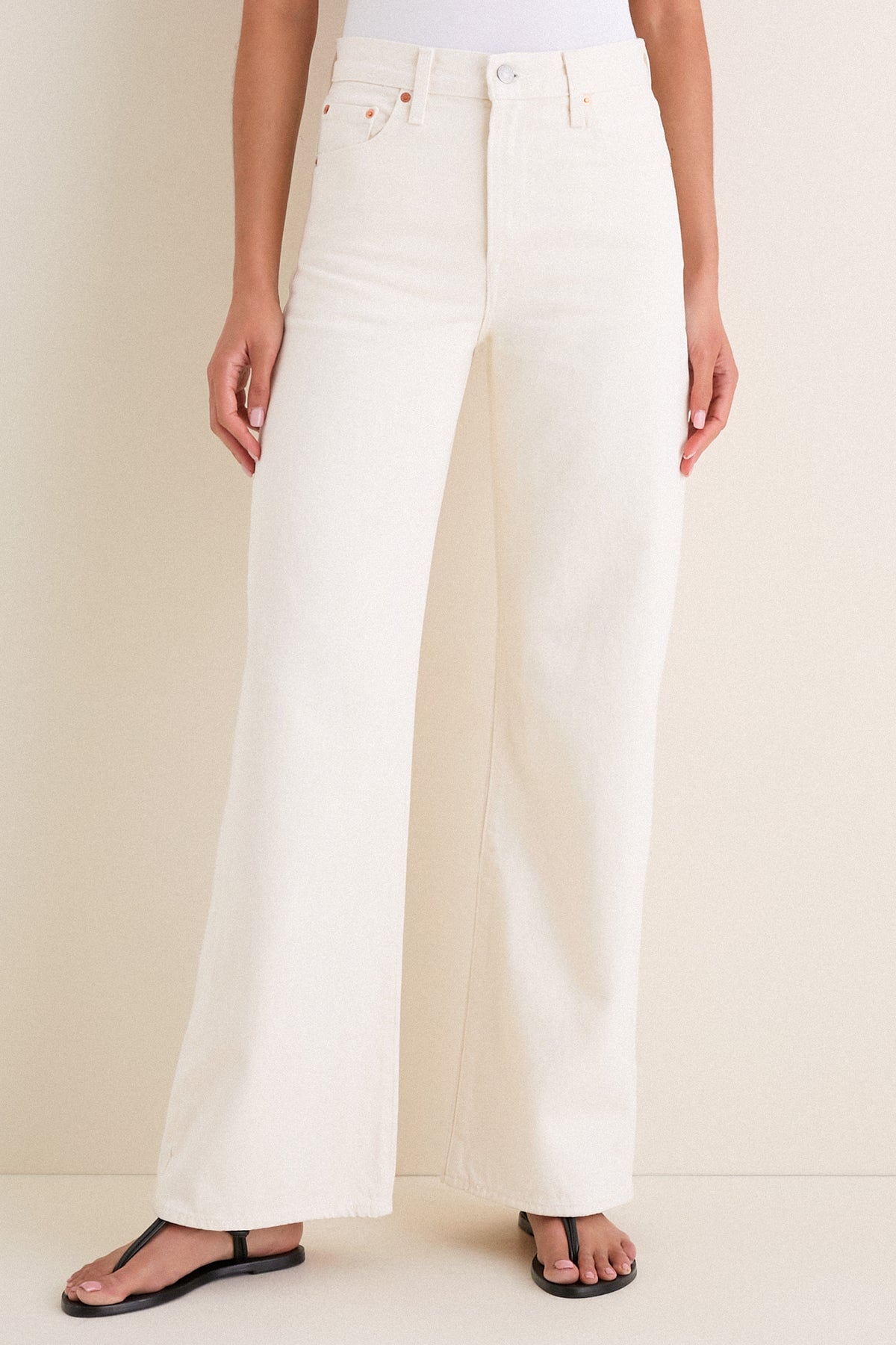 Barely Freezing Ribcage Wide Leg H223 Jean