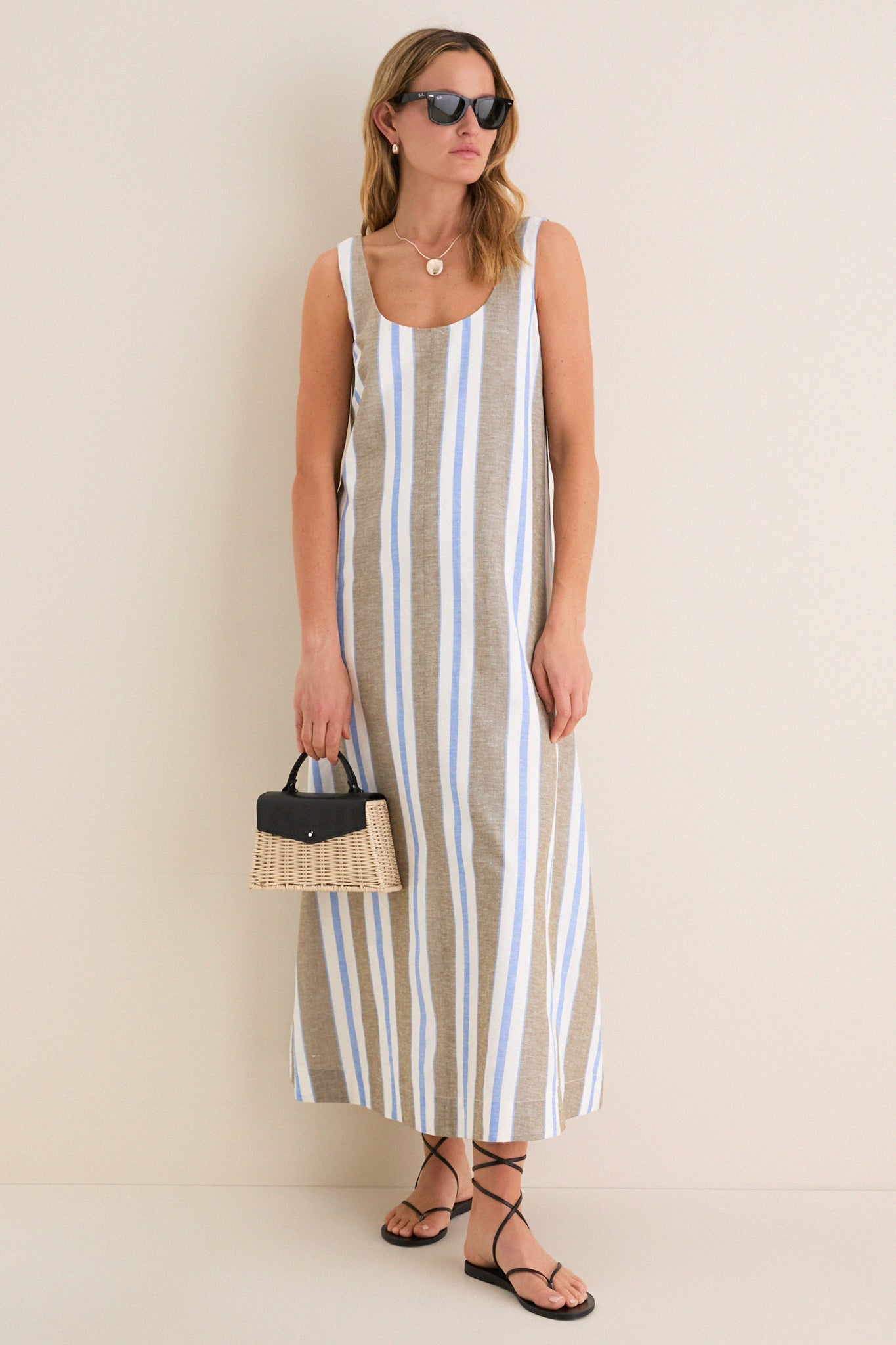 Riviera Stripe Hawes Dress