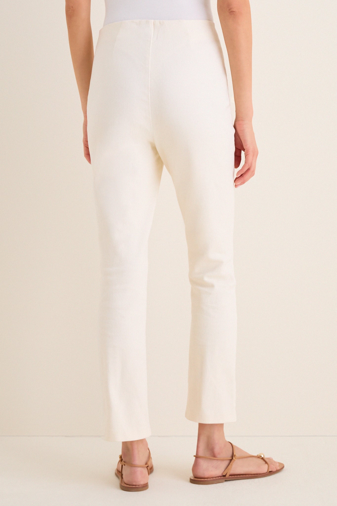 Porcelain Stretch Twill Ashford Pants