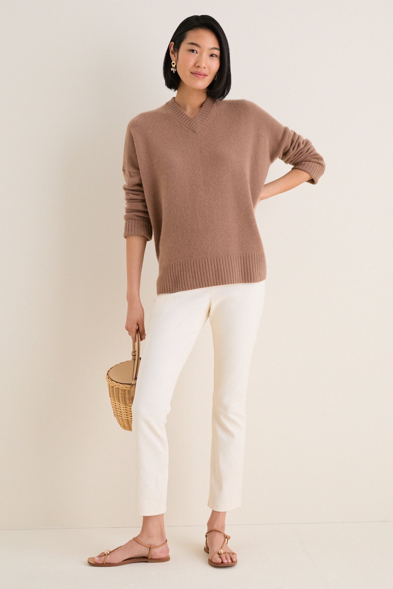 Porcelain Stretch Twill Ashford Pants | Tuckernuck