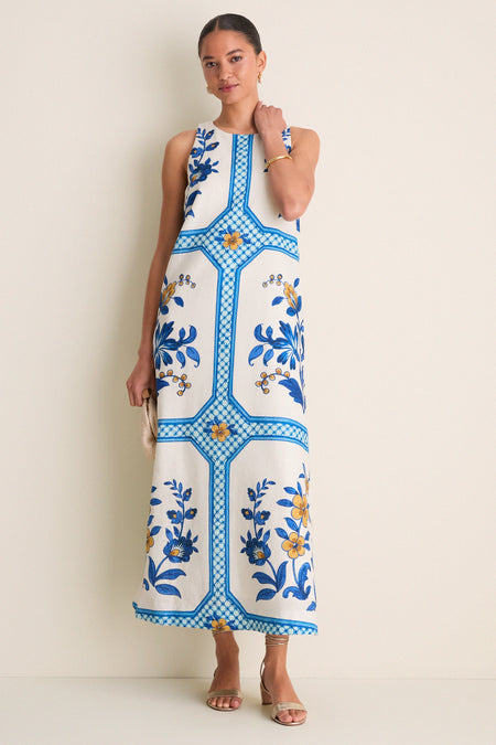 Amalfi Tile Portia Dress