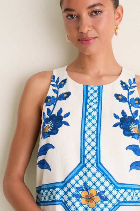 Amalfi Tile Portia Dress