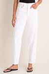 Marshmallow High Rise Vintage Taper 80's Jean