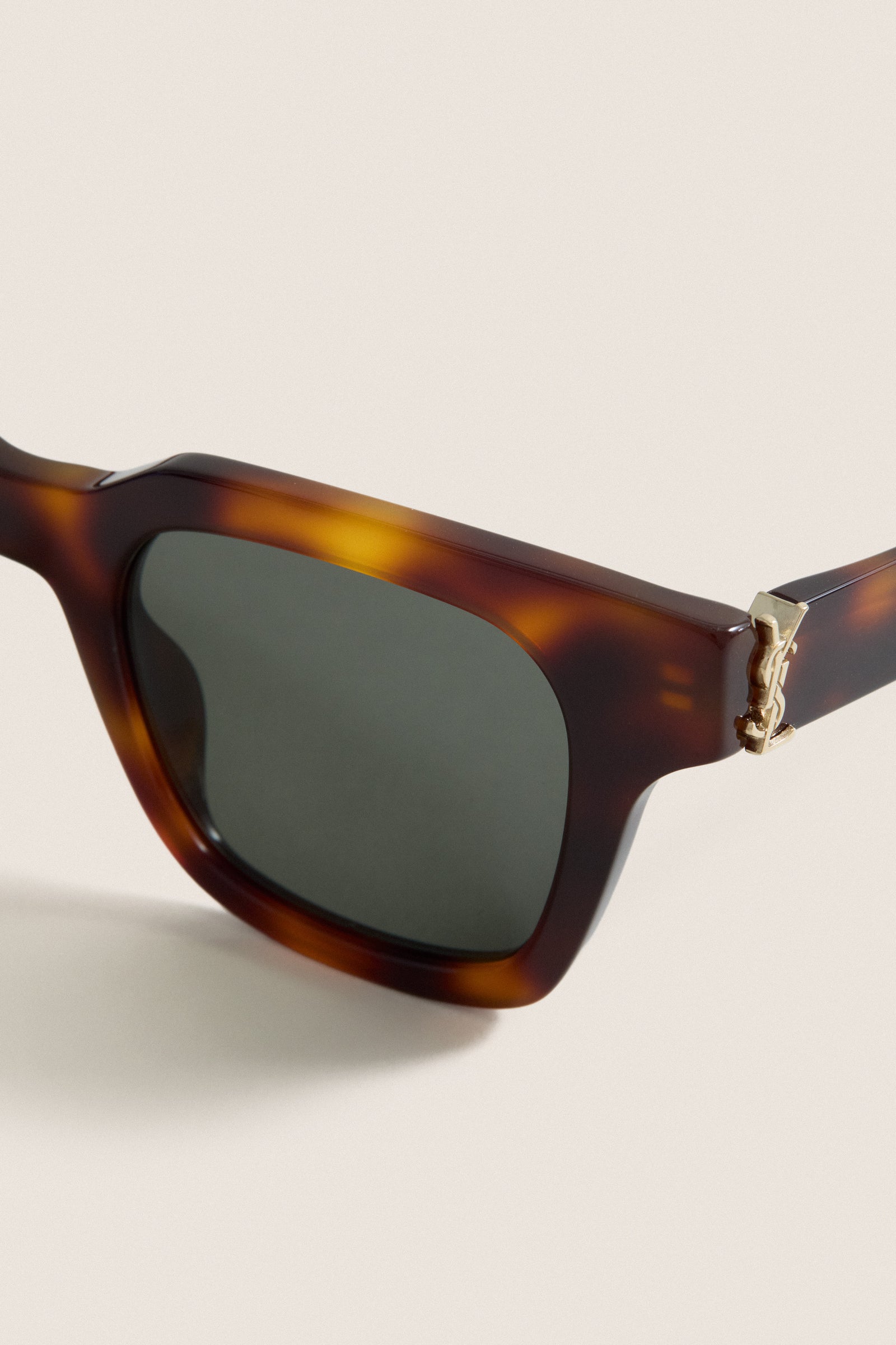 Shiny Medium Havana Monogram Hinge M Sunglasses