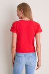 Cerise Margo Tee