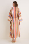 Multi Stripe Solstice Tunic Midi Dress