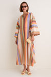 Multi Stripe Solstice Tunic Midi Dress
