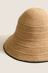 Sand and Black Teagan Hat