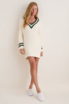 Ivory and Eden Cable Knit Walden Dress