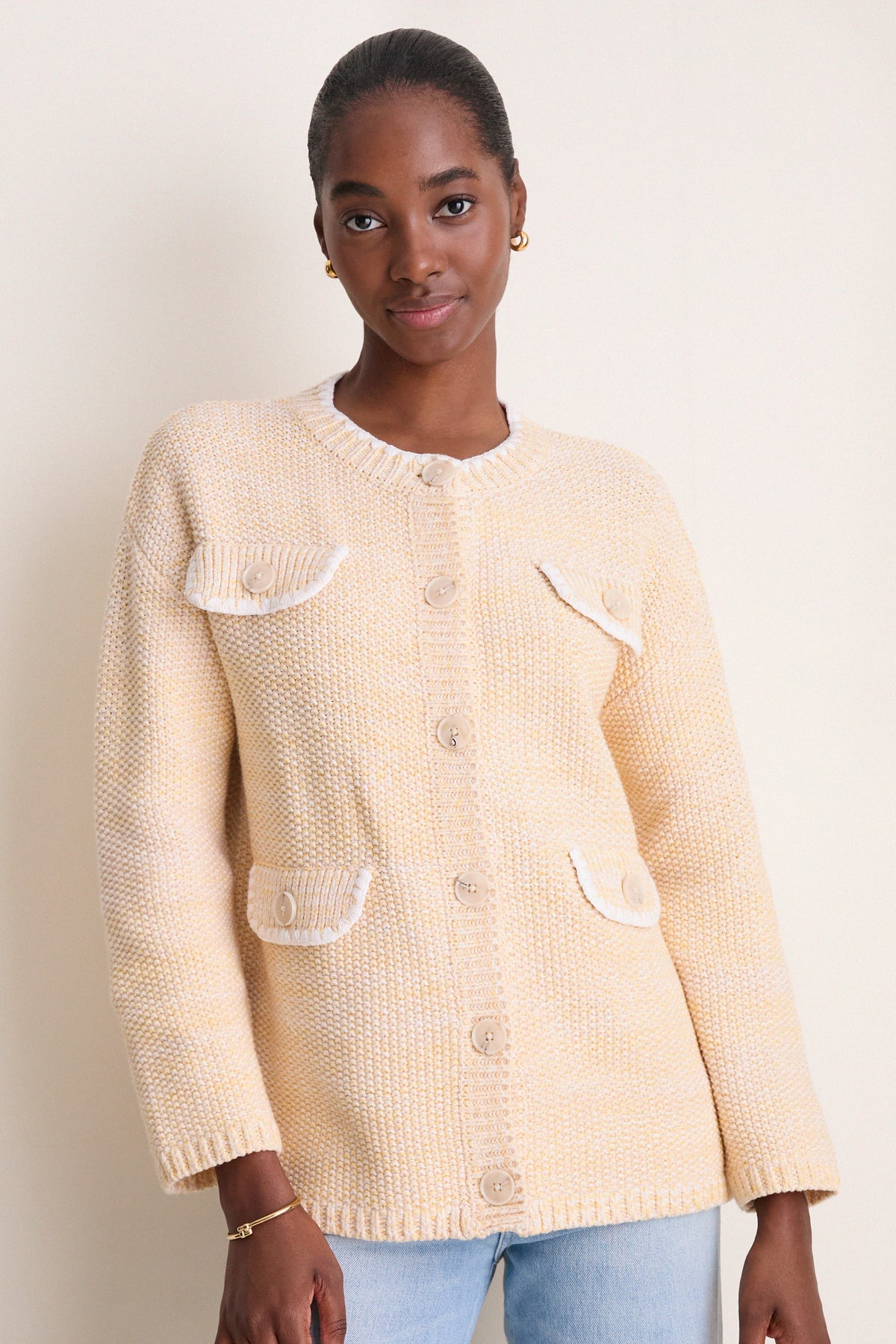 Chamomile Knit Logan Cardigan