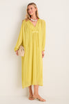Citron Chiffon Clarisse Caftan