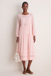 Peach Pink Chiffon Liesel Dress