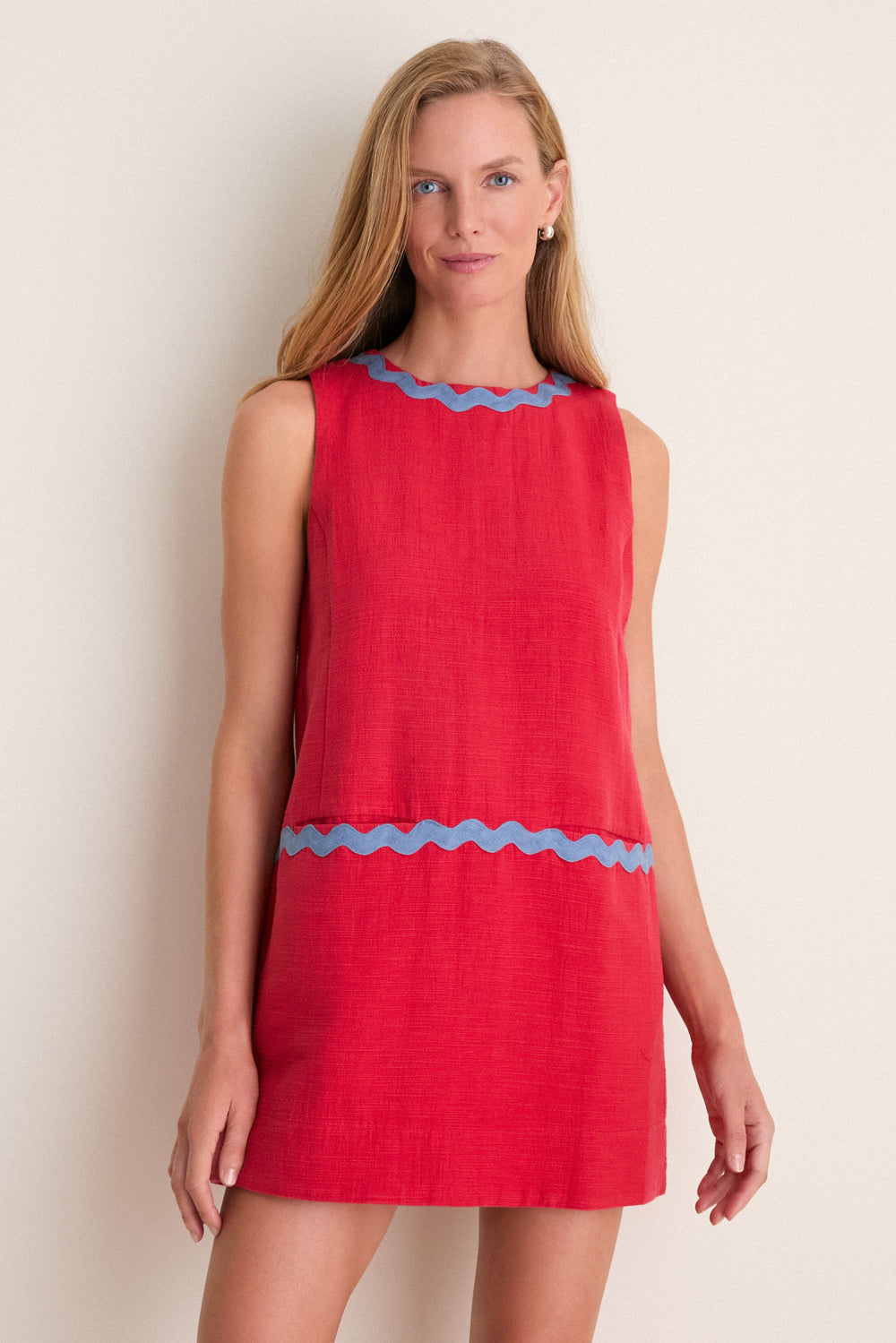 Cherry Ric Rac Corby Shift Dress | Tuckernuck Cherry Ric Rac Corby Shift Dress | Tuckernuck
