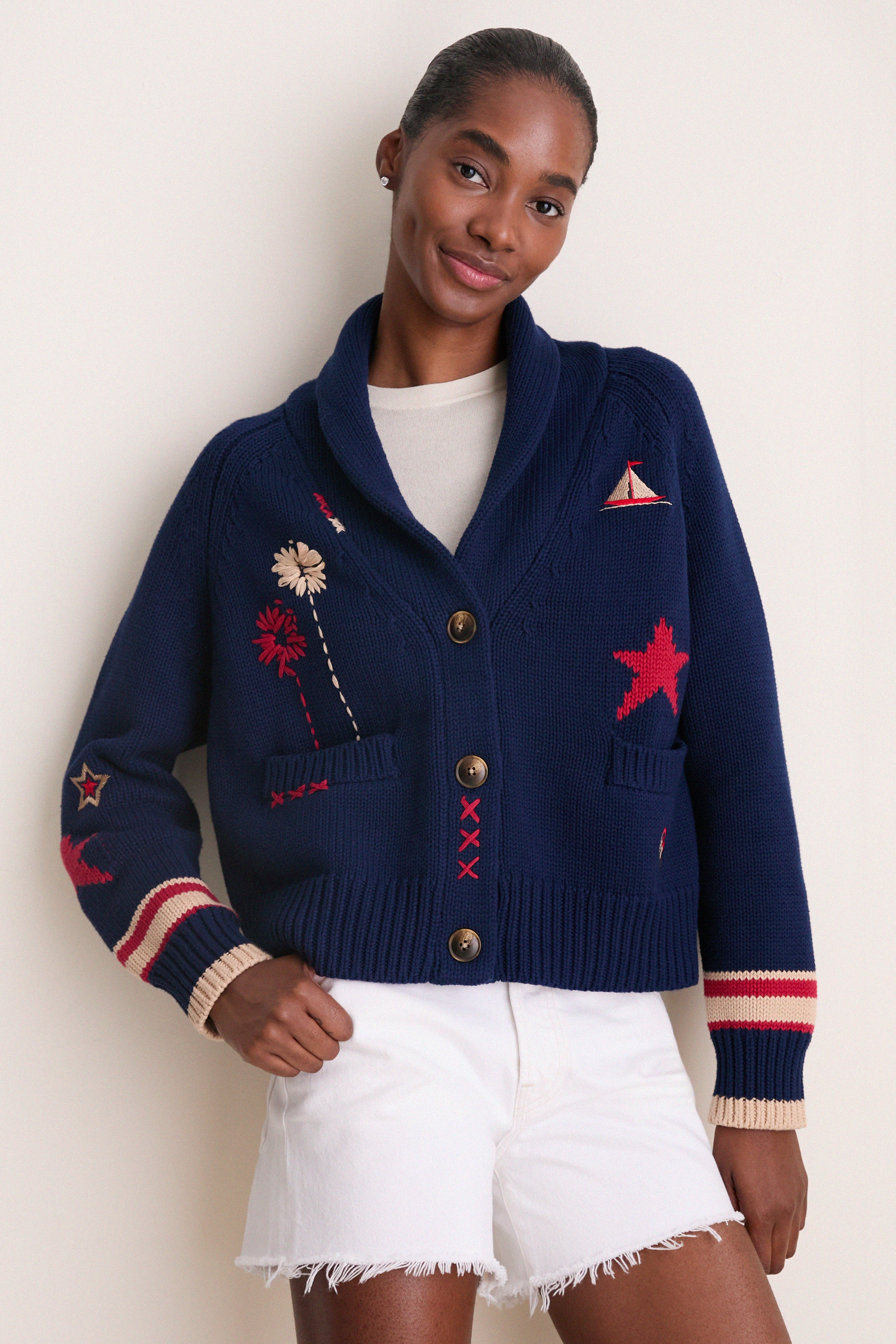 Americana Fireworks Liberty Cardigan | Tuckernuck