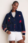Americana Fireworks Liberty Cardigan