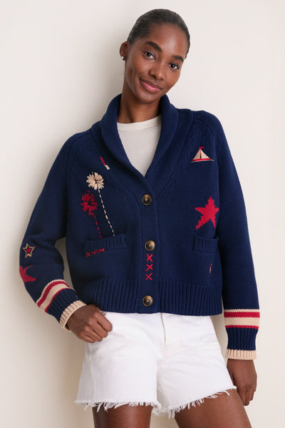 Americana Fireworks Liberty Cardigan | Tuckernuck