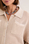 Sandstone Crochet Somerset Jacket
