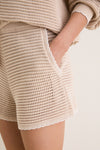 Sandstone Crochet Bartlett Shorts