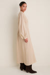 Sand Button Down Granier Dress