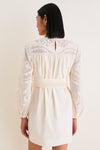 Ivory Patchwork Embroidered Cressida Mini Dress