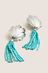 Silver and Turquoise Aria Earrings