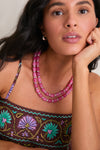 Pink Donna Linea Necklace