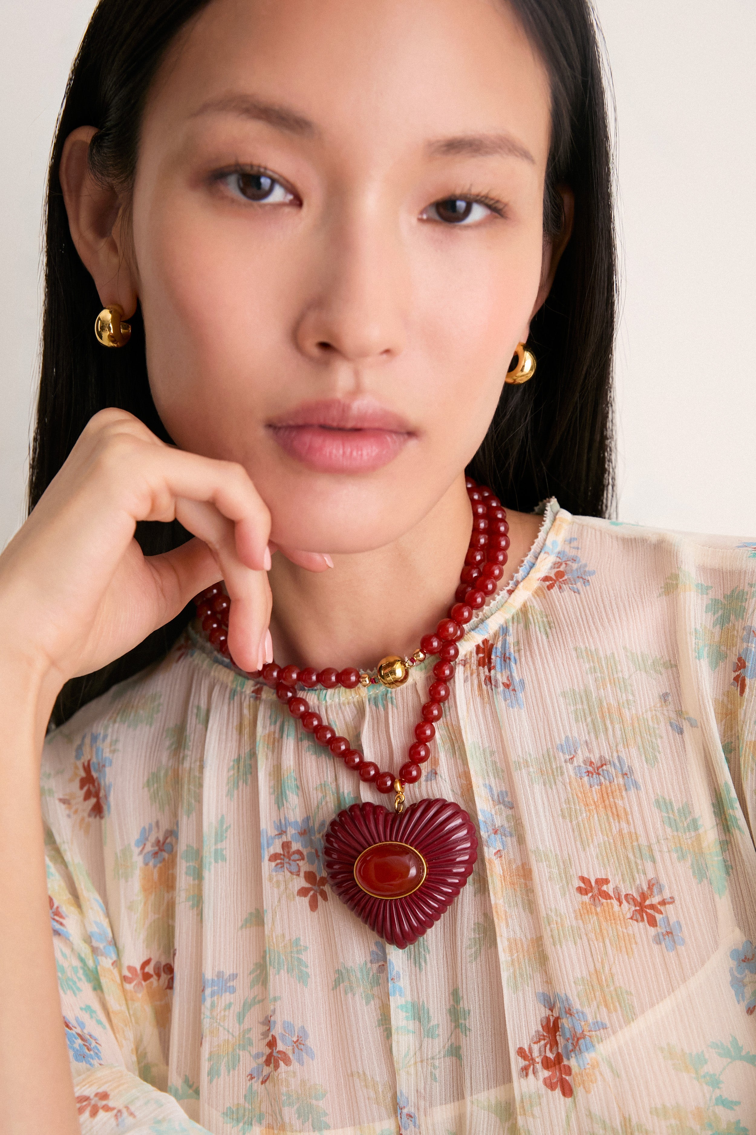 Red Solis Necklace