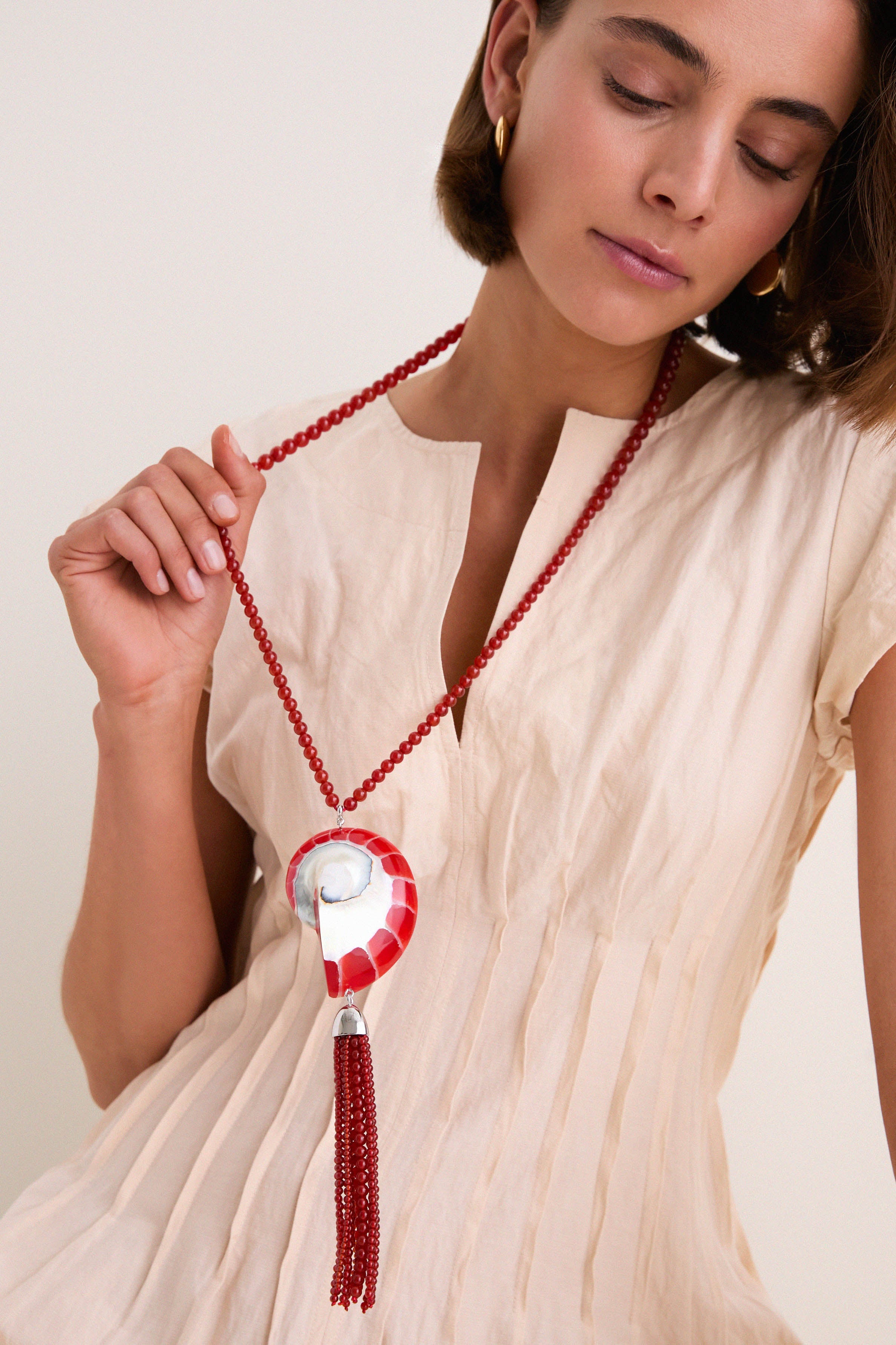 Red Belmare Necklace
