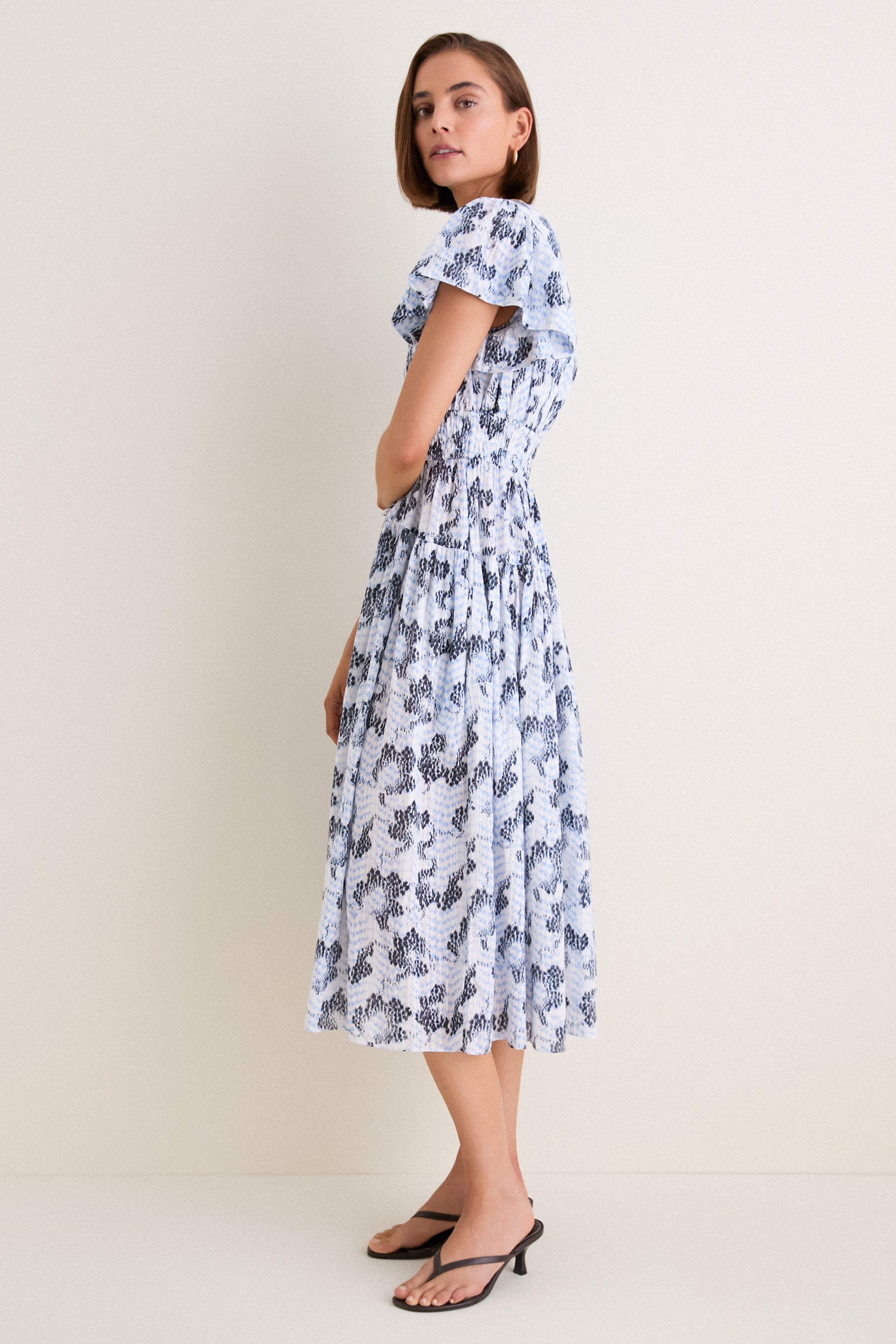 Ciel Lyria Short Sleeve Cotton Dress