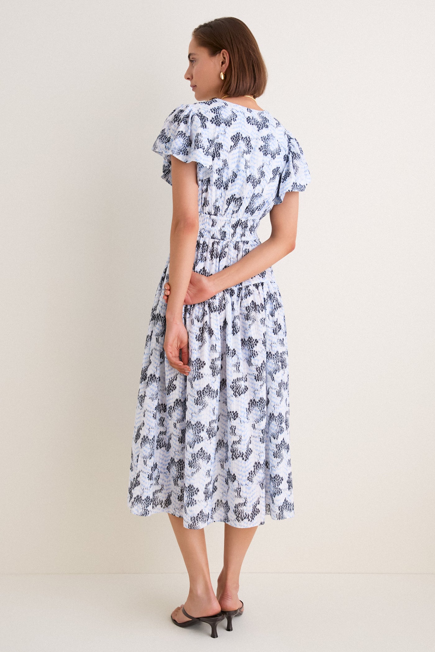 Ciel Lyria Short Sleeve Cotton Dress