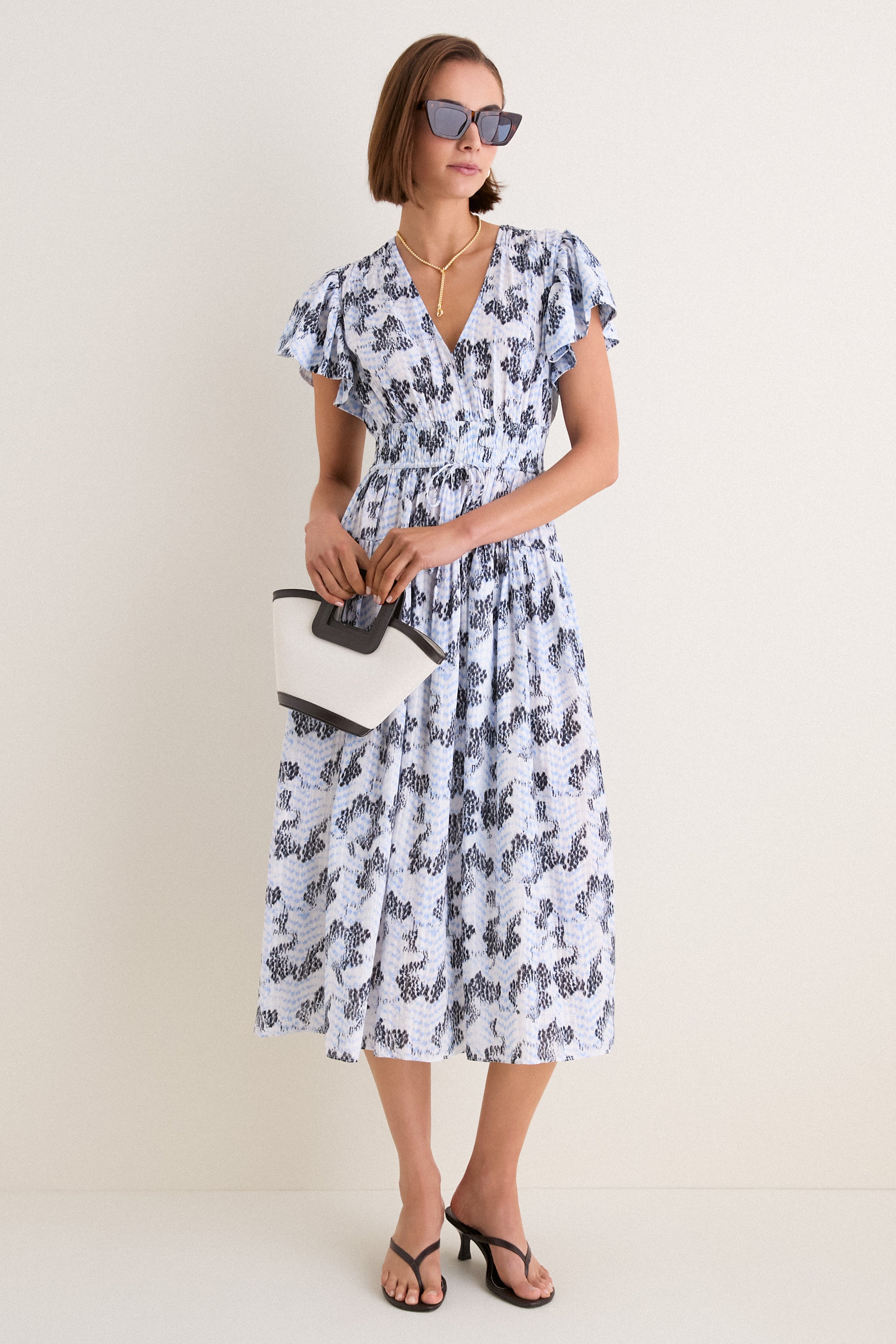 Ciel Lyria Short Sleeve Cotton Dress