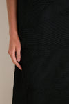 Noir Landscape Satin Dress
