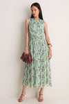 Opaline Celestina Sleeveless Silk Dress