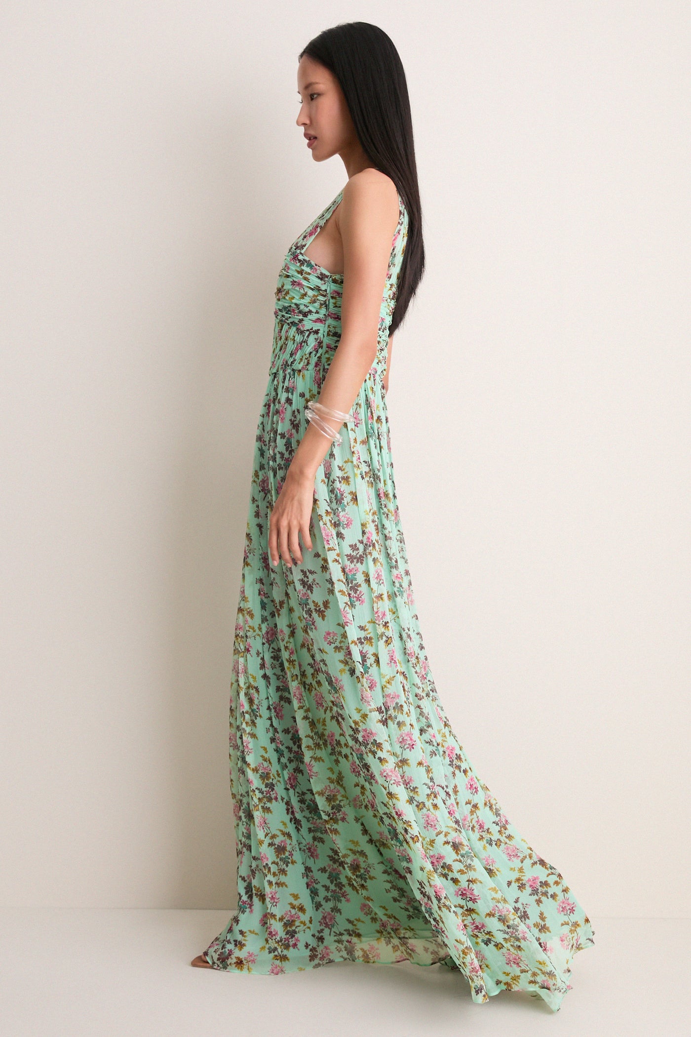 Opaline Aureline Silk Gown