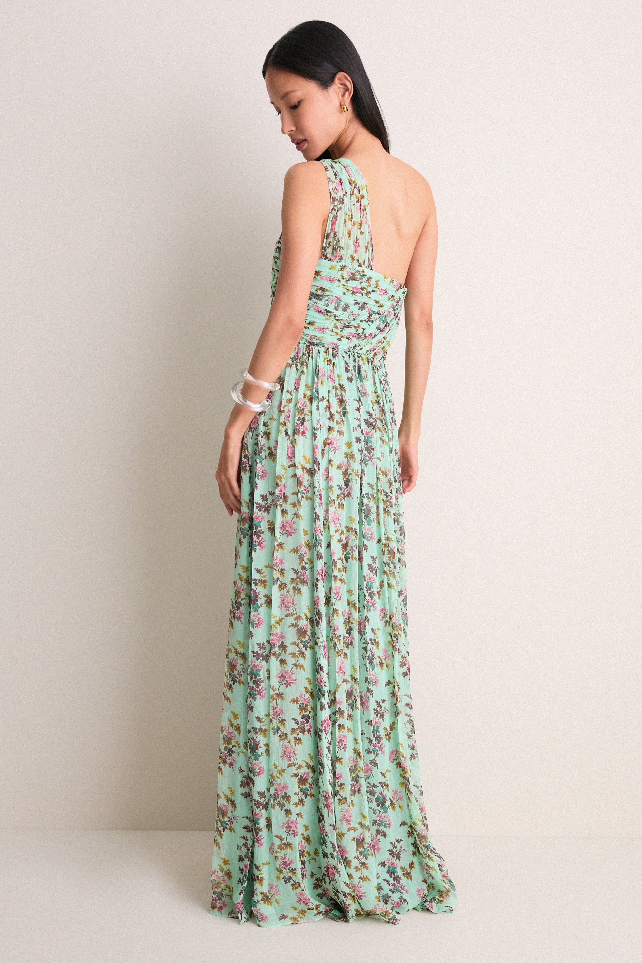 Opaline Aureline Silk Gown