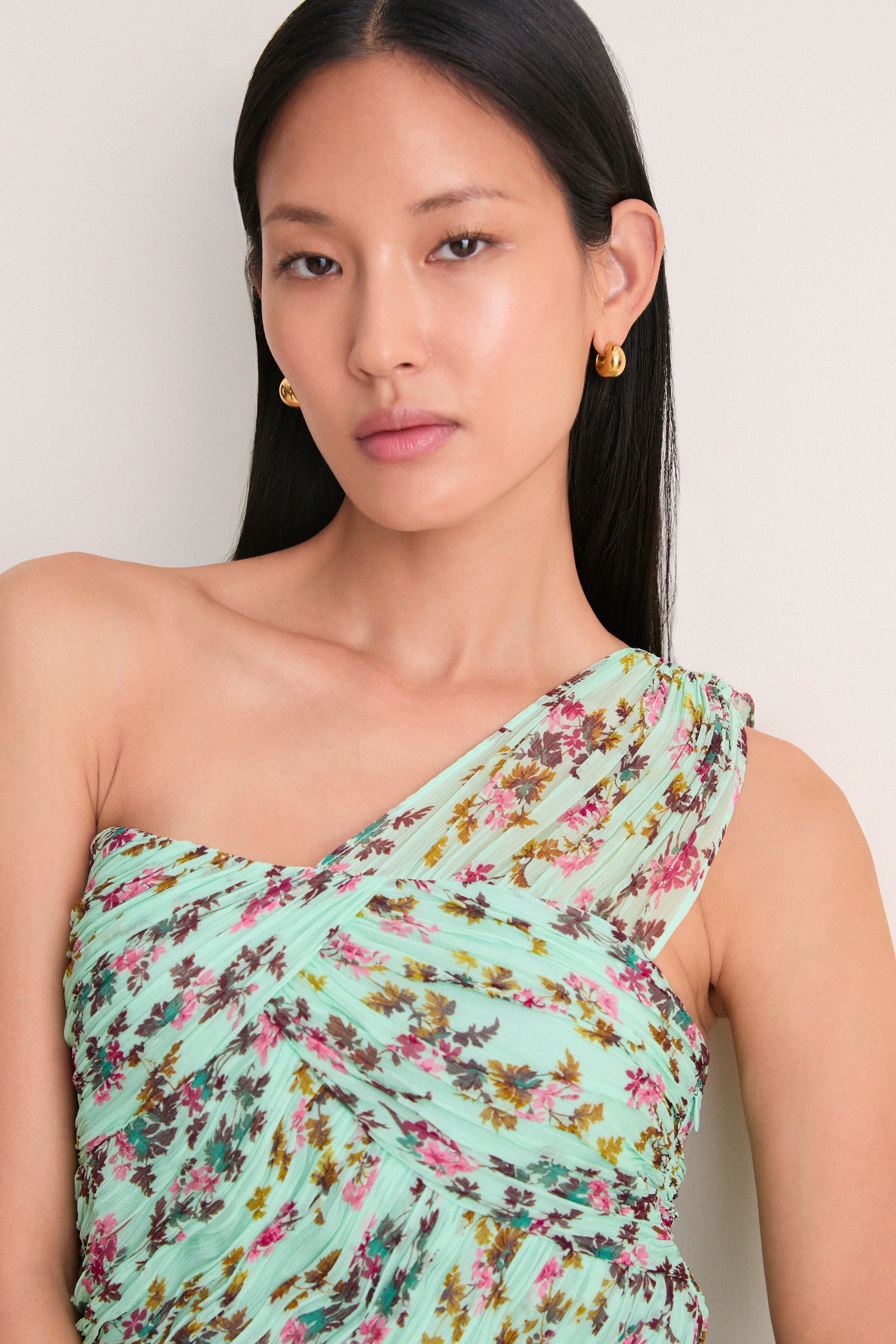 Opaline Aureline Silk Gown