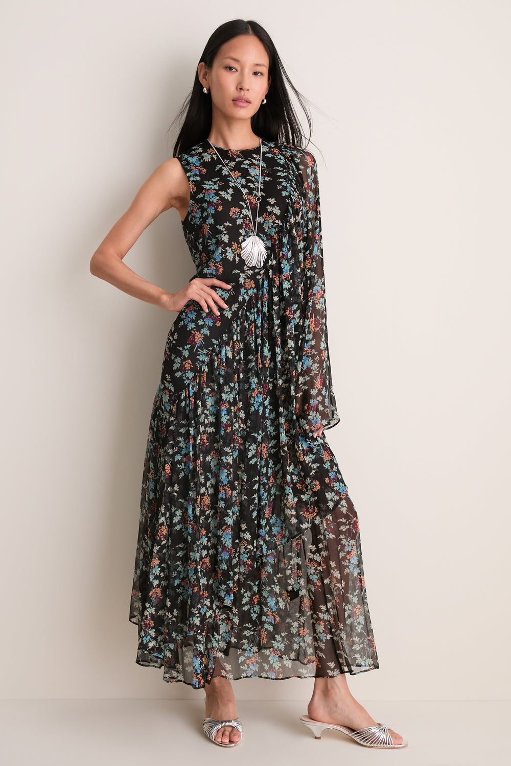 Nightshade Seraphina Silk Draped Dress | Ulla Johnson Nightshade Seraphina Silk Draped Dress | Ulla Johnson