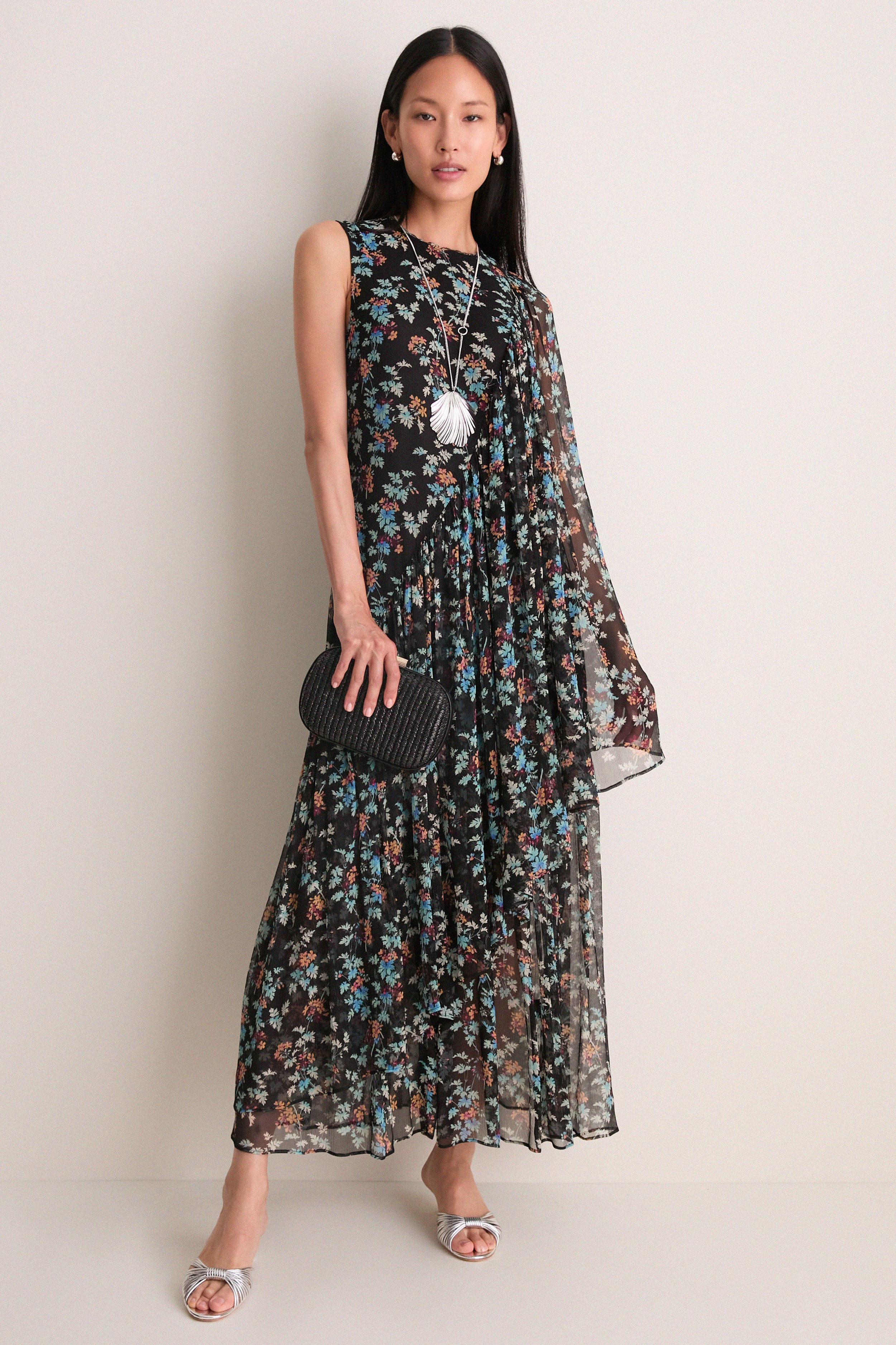 Nightshade Seraphina Silk Draped Dress | Ulla Johnson