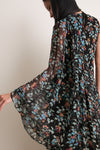 Nightshade Seraphina Silk Draped Dress