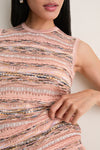 Hibiscus Alisa Short Sleeve Knit Top