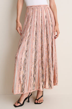 Hibiscus Clio Knit Midi Skirt