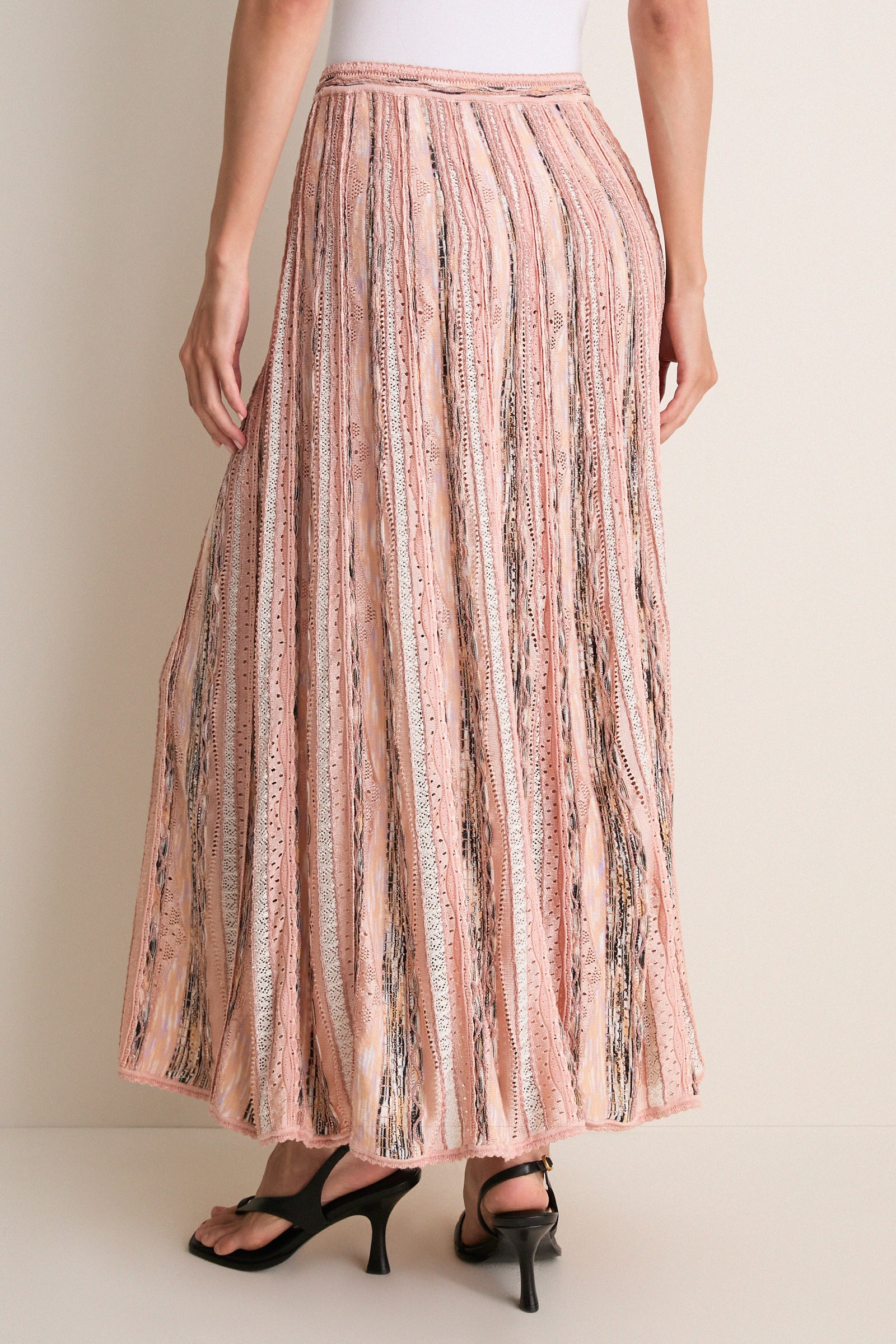 Hibiscus Clio Knit Midi Skirt