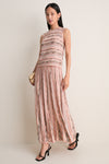 Hibiscus Clio Knit Midi Skirt